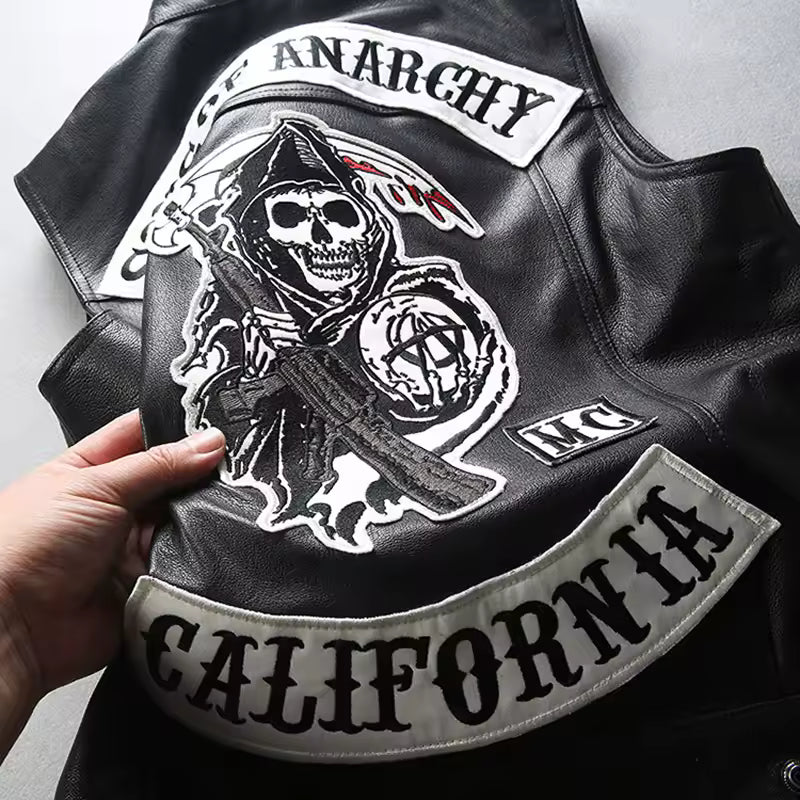 Sons of Anarchy California Deri Ceket – “Outlaw Edition”