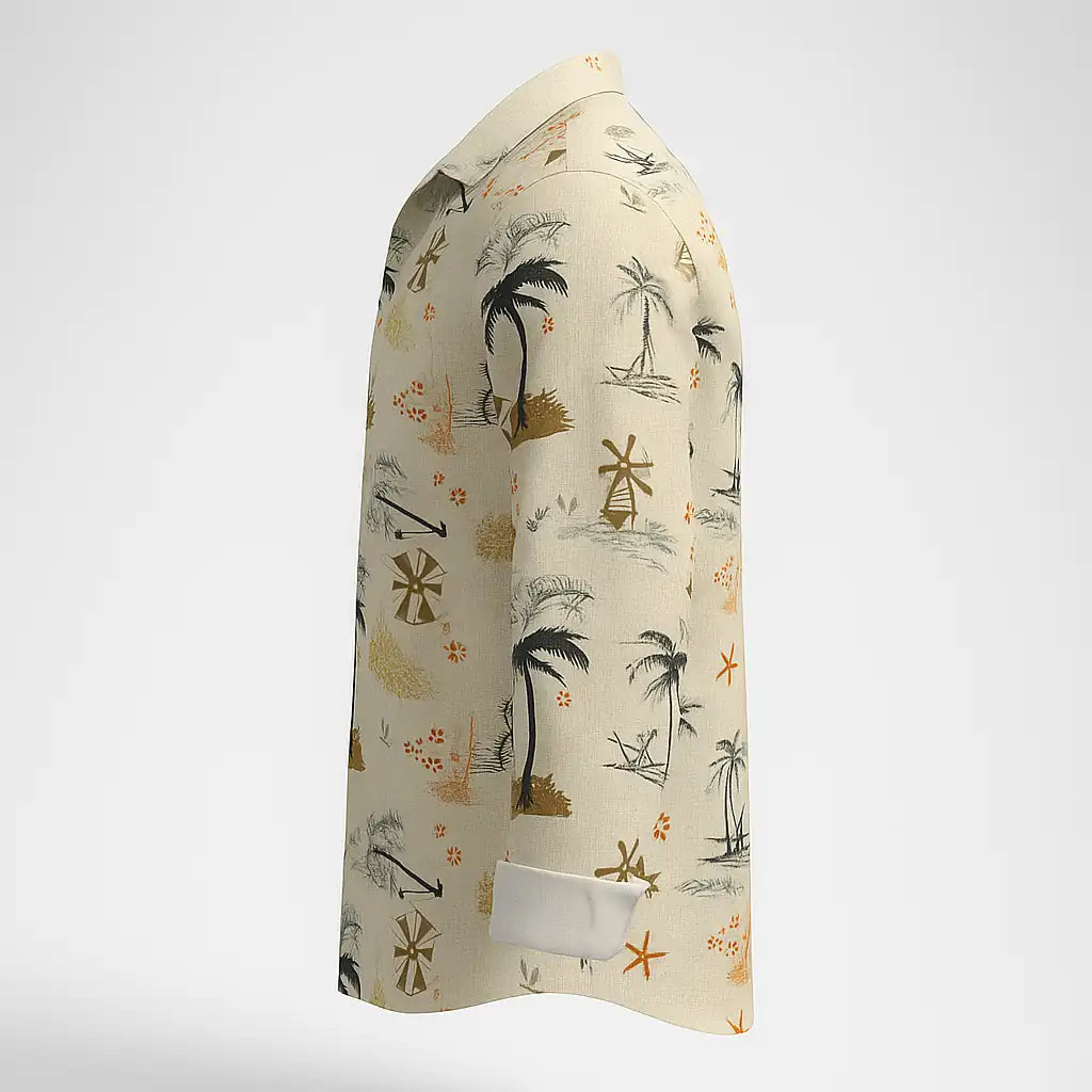 Escobar Hawaii Gömleği – Tropikal Desenli Retro Yazlık Gömlek