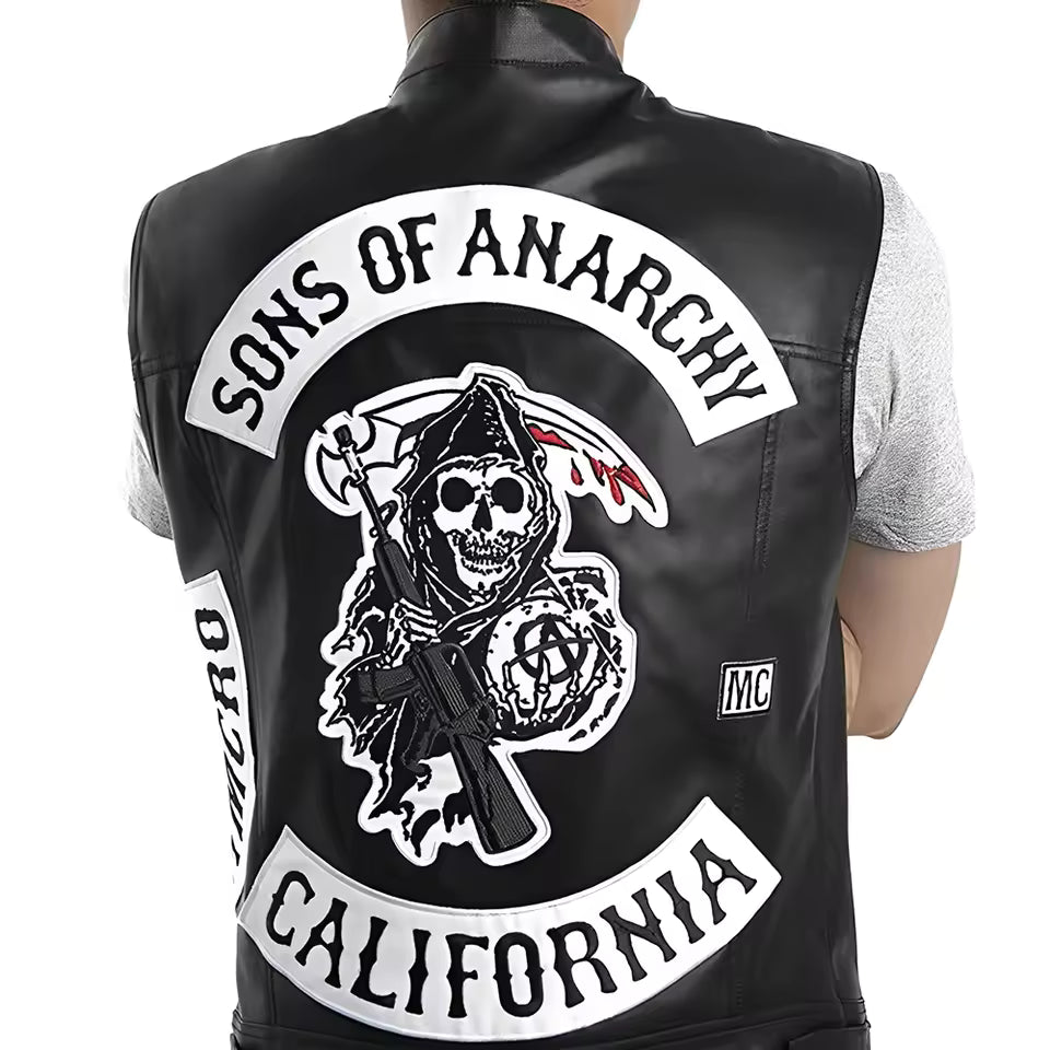 Sons of Anarchy California Deri Ceket – “Outlaw Edition”