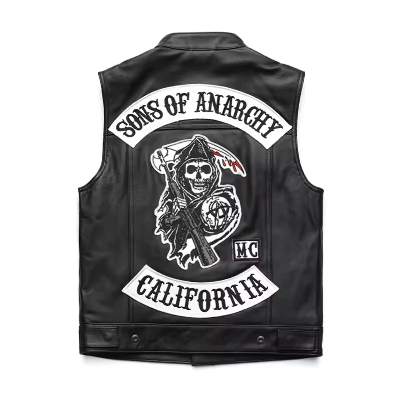 Sons of Anarchy California Deri Ceket – “Outlaw Edition”