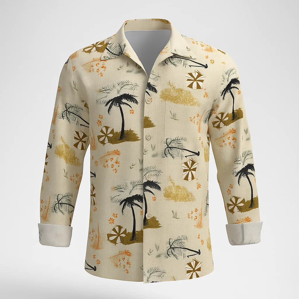 Escobar Hawaii Gömleği – Tropikal Desenli Retro Yazlık Gömlek